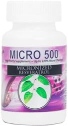 Micro500 Micronized Resveratrol 500 mg Micro
