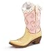 Howdy Cowgirl Boot Vase