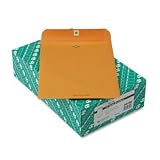 Quality Park 38190 Quality Park Clasp Envelopes, Recycled, 9x12, 28lb, Brown Kraft, 100/Box