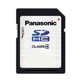 Panasonic 16GB Class 4 SD Card up to 20MB/s - Silver line