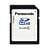 Panasonic 4GB Class 4 SD Card up to 20MB/s - Silver line