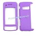 Rubberized Solid Purple Snap-on Faceplate Case Cover For LG enV Touch VX11000 (LG ENV Touch Faceplates, Covers)