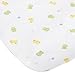 Carters Keep Me Dry Waterproof Flannel Crib Pad , Frog/White