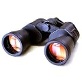 Wildlife 10 x 50 Porro Prism Binoculars Rubberised Armoured Construction Coated Lenses Suitable for Spectacle Wearers