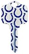Indianapolis Colts Kwikset KW1 House Key