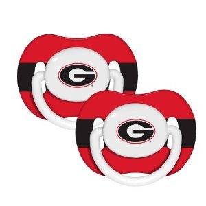 Georgia Bulldogs Pacifiers 2 Pack