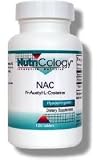Nutricology - Nac N-Acetyl-Cyst 500M 120 Tabs