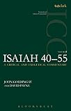 A critical and exegetical commentary on Isaiah 40-55