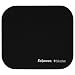 Fellowes Mouse Pad with Microban Antibacterial Protection - Black