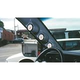 Auto Meter 17107 Black 2-1 16 Triple Pillar for 1999-2006 GMC Duramax & Chevrolet... by Shopzeus