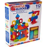 Battat Bristle Blocks 112-Piece Basic Building Set