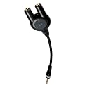 Monster Cable iSplitter 200 Mini Headphone Y-Adapter - Black (AICYP-200 S)