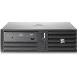 HP Compaq Business Desktop rp5700 - SFF - 1 x P E2160 / 1.8 GHz - RAM 2 GB - HDD 2 x 80 GB - DVD - GMA 3000 - Gigabit Ethernet - Vista Business / XP Pro downgrade - Monitor : none - Smart Buy - Microsoft Office Ready
