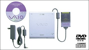 Click here for Sony - Disk drive - DVD-ROM - 8x - PC Card - exter... prices