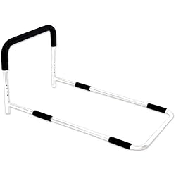 Bed Assist Rail ,Rubber Soft Handle with Height Adjustability FREE SHIP