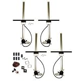 4 Door Flat Power Window Kit 7 #3sw Windows Window Motors