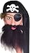 Pirate Beard and Moustache Kit