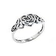 Sterling Silver Celtic Trinity Knot Heart Ring (Size 3,4,5,6,7,8,9,10,11,12,13,14,15) Sterling Silver Celtic Trinity Knot Heart Ring (Size 3,4,5,6,7,8,9,10,11,12,13,14,15)