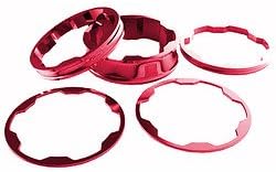 Cycle Group PX-SS13118KT-RD Promax Stem Spacers Kit, Red