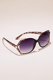 Per Una Abstract Print Tinted Sunglasses