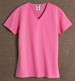 Ladies' Short Sleeve V-Neck T-Shirt