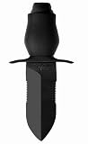 Gerber 22-01874 Mark II Knife with Aluminum Handle, Black