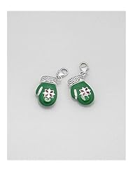 Colored Enamel Charm In 92.5 Sterling Silver