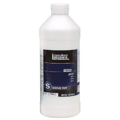 White Gesso 32oz (Product Catalog: Paints, Brushes & Inks)