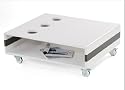 Presto mobilia 10234 Couchtisch Pilot 95 x 80 x 35 cm hochglanz-weiss