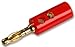 BANANA PLUG 4MM RED GOLD