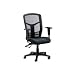 Lorell 86200 Executive High-Back Chair,Mesh Fabric,28-1/2 in.x28-1/2 in.x45,BK