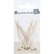 Head Pins Lrge 12/Pk-Gold