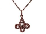 14k Blacken White Gold Gothic Diamond Cross Pendant Necklace Ct.tw 0.22