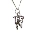 Manchester United Sterling Silver Red Devil Pendant and Chain