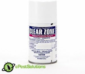 Clear Zone Metered Pyrethrins Spray Aerosol - 3 Cans