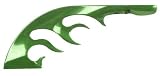 Custom Products Spyder Flame Drop Forward - Green