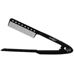 Click here to see all customer reviews now Croc Heat-Resistant Tension Comb for Use with Hair Straightening Flat Irons