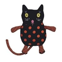 Two-Dees Black Cat Halloween Doll