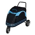 Pet Gear Roadster Pet Stroller Black / Blue