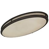 Buy American Fluorescent CSV3232RBT Contemporary 2-32 Watt Round Flush Mount Light,... by American Fluorescent