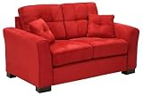 Chicago Loft Sofa - Micro Crimson