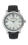 AK Anne Klein Women's Leather Collection watch #9003MPBK