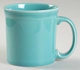 Homer Laughlin Fiesta-Turquoise (Newer) 12 Oz Java Mug, Fine China Dinnerware