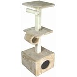 CAT - Feline Activity Pole Toy With Scratch Post