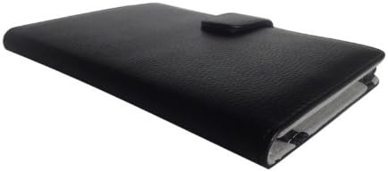 Mochie Enterprise Amazon Kindle 3 (Kindle Keyboard) Ebook Synthetic Leather Opening Case Cover Jacket with Interior Compartments - Black