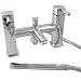 Kitchen & Housewares : Chrome Deck Mounted Bath Shower Mixer