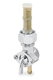 Biker's Choice CHROME STRAIGHT PETCOCK 75-Present Sportster;Big Twin;&Custom Ta OEM# 62163-75 11411