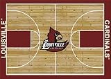 Louisville Cardinals 5 4 x 7 8 Home Court Area Rug