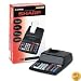 Sharp EL-2196BL Heavy Duty Color Printing Calculator with Clock and Calendar