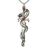 Dagger of Sesa Snake Pendant Necklace